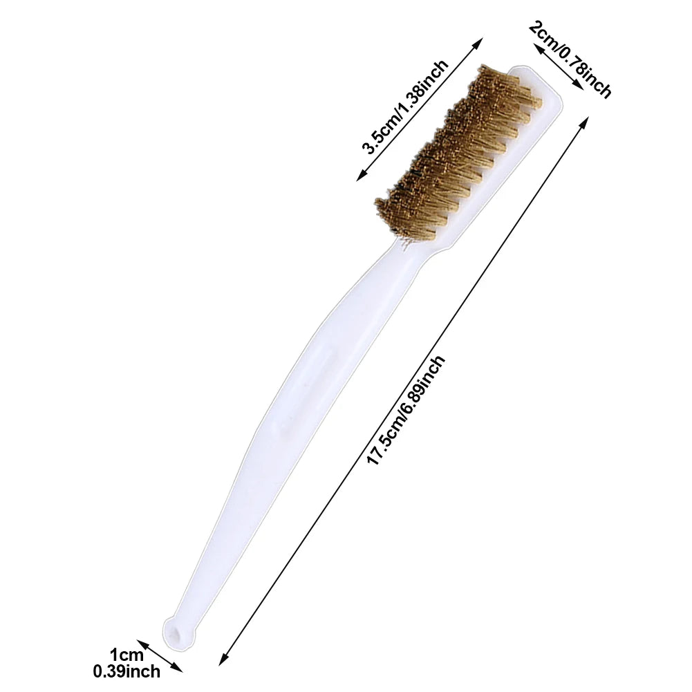 For Ender 3 Nozzle Heater Block Hotend Cleaning Hot Bed Parts Copper 3D Printer Cleaner Tool Copper Wire Toothbrush Brush Handle Oasis Select