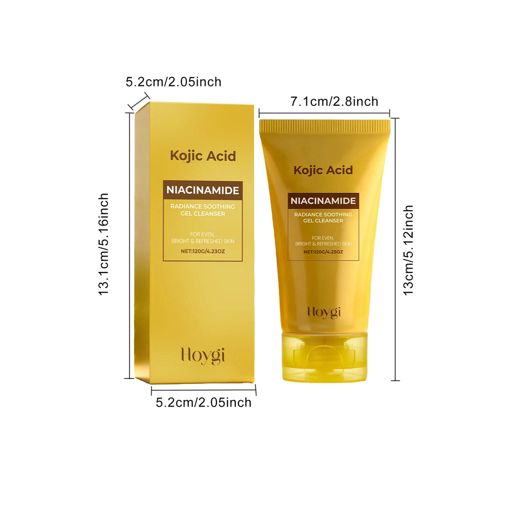 Kojic Acid & Niacinamide Face Wash – Brighten Dark Spots Brightening Face Wash Oasis Select 120g Boxed