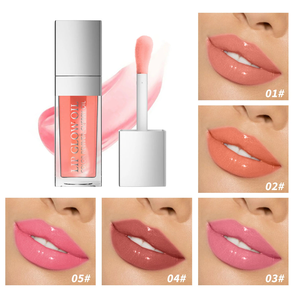 Hello Kiss Crystal Jelly Tinted Lip Oil & Plumping Gloss 8ml