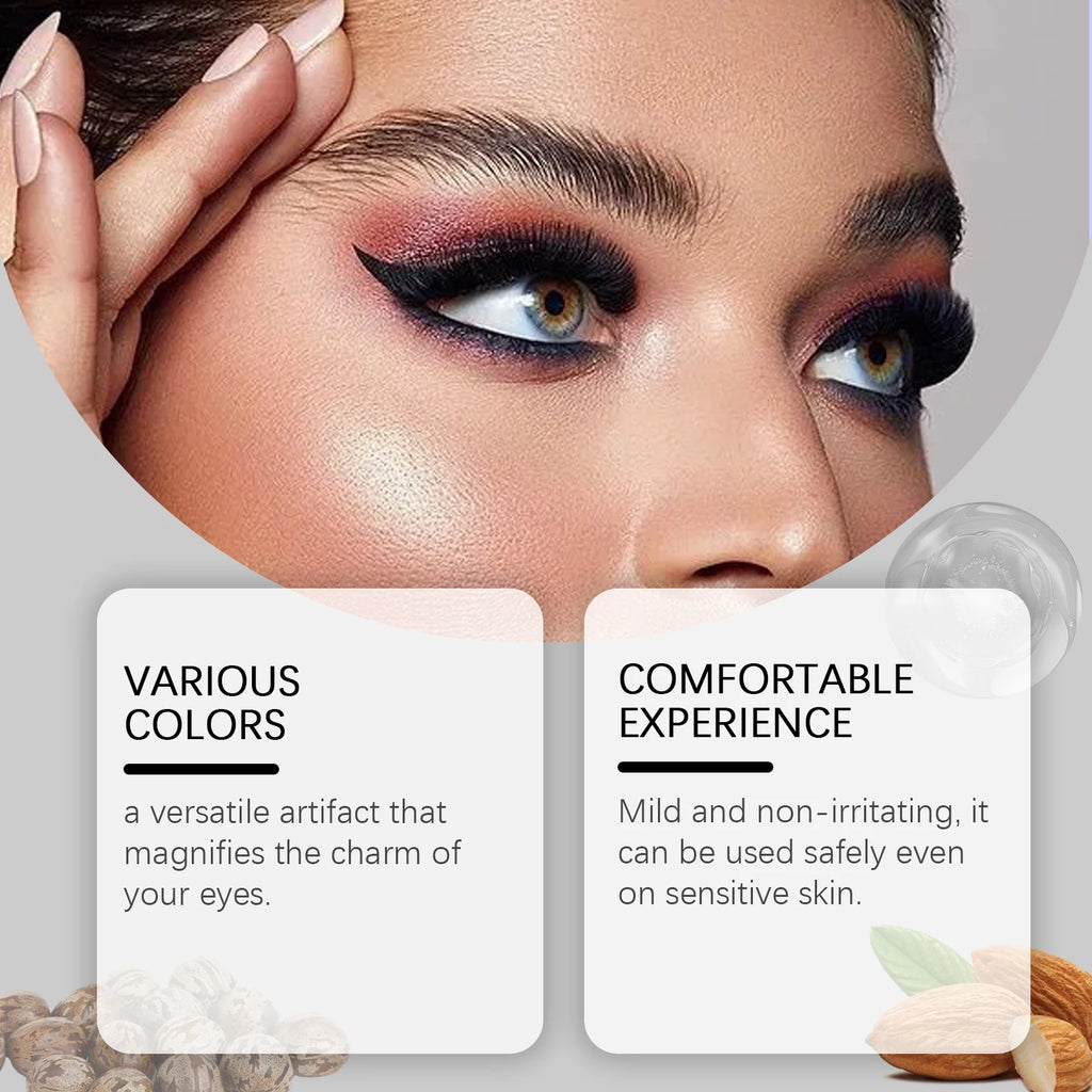 Magnifying Charm Colored Eyeliner Pen: Antioxidant Enhances Skin Barrier Strengthens Skin Resistance Reduces Eye Irritation Oasis Select