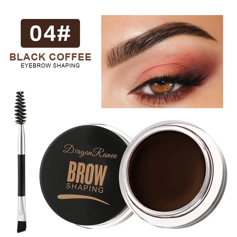 Dragon Ranee 6-Color Eyebrow Gel Kit | Waterproof Brow Styling