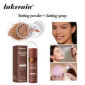 Setting Powder & Setting Spray Set Long Lasting Makeup Setting Even Skin Tone Control Oil Smooth Matte Finish Makeup Setting Kit Oasis Select SET 3