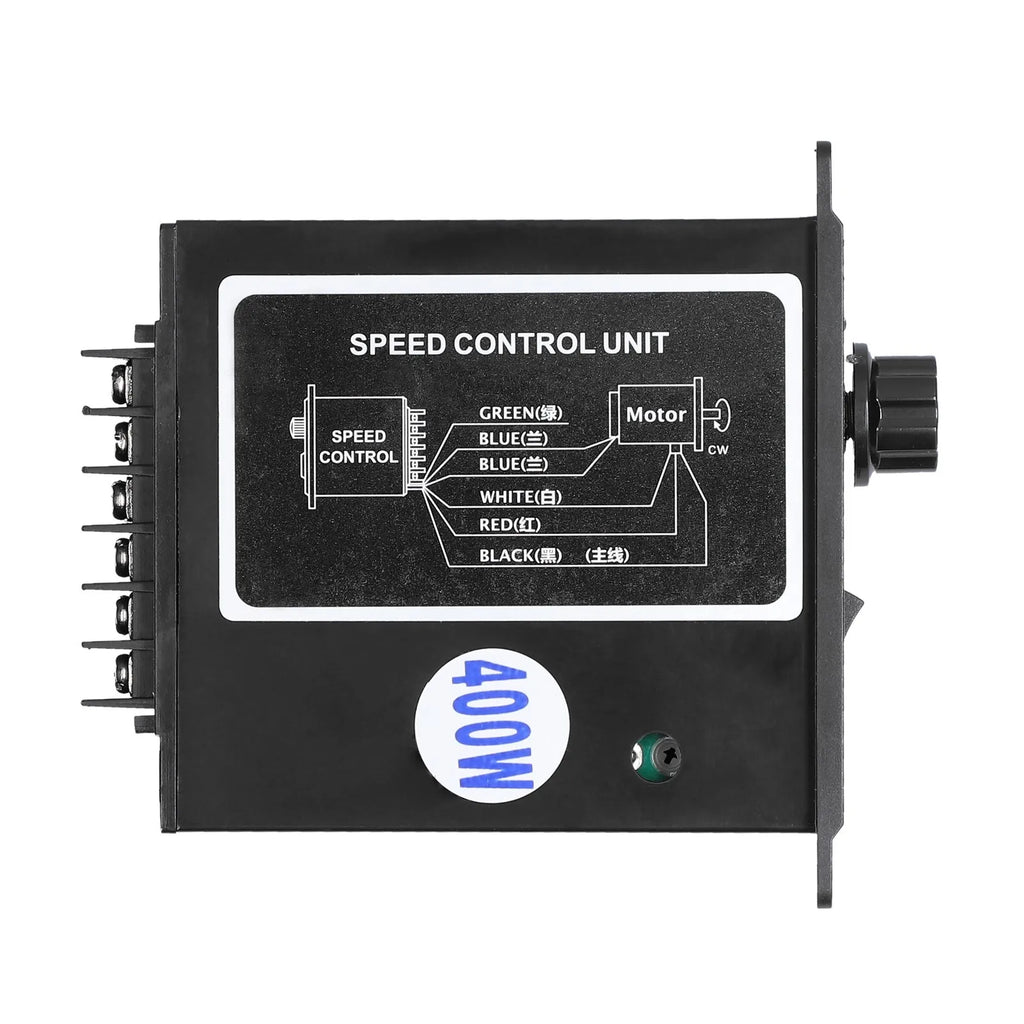 DIV 400W AC220V Multifunctional Motor Speed Controller Speed Regulator with Display Target Value Settable for Motor Control Oasis Select