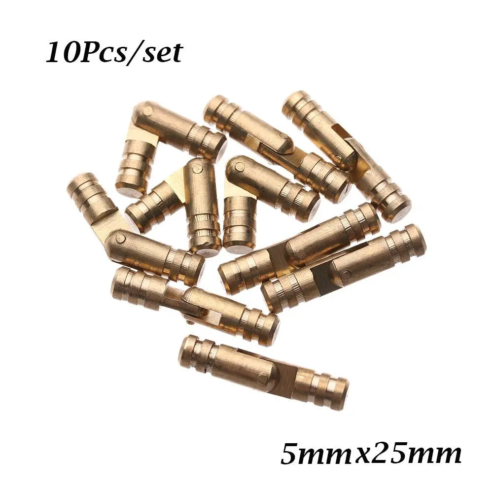 Folded Connector Soft Close Concealed Pure Copper Jewelry Box Supplies Barrel Hinge Furniture Hardware Wine Wooden Case Hinges Oasis Select 5mmx25mm