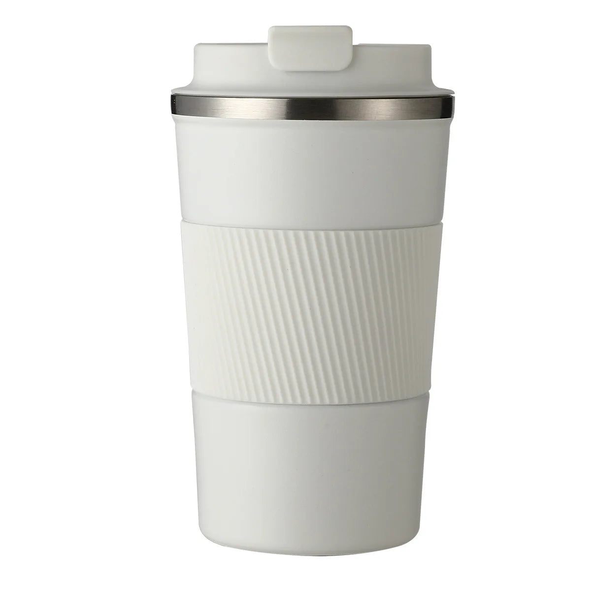 380/510ML Stainless Steel Travel Mug, Double-Walled Vacuum Cup, Ideal for Hot and Cold Beverages, Gym, and Car Use Holiday Gift Oasis Select White 380ml
