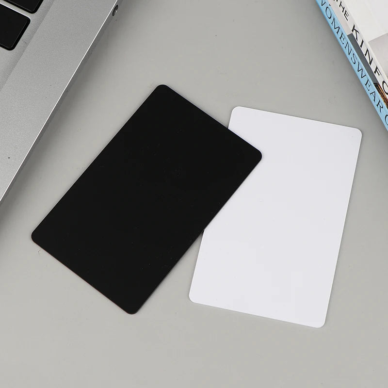 Hot Sale 5/10Pcs NFC215 Black White Cards Rewritable NFC NT-AG215 PVC Cards Blank Easy Convenient Programmable NFC Business Card Oasis Select