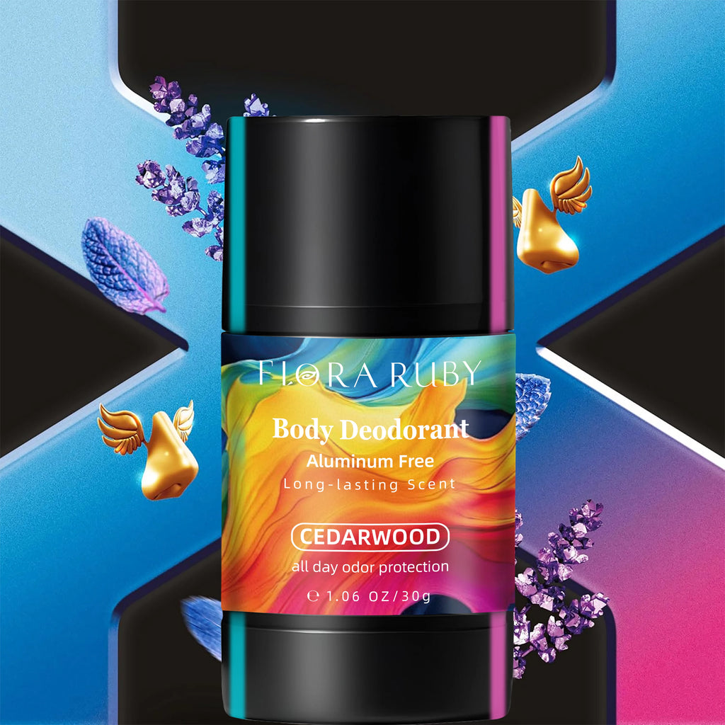 Flora Ruby aluminum free 48 Hours Of Lingering fragrance Underarm 30g/1.06oz Deodorant stick long lasting scent Oasis Select