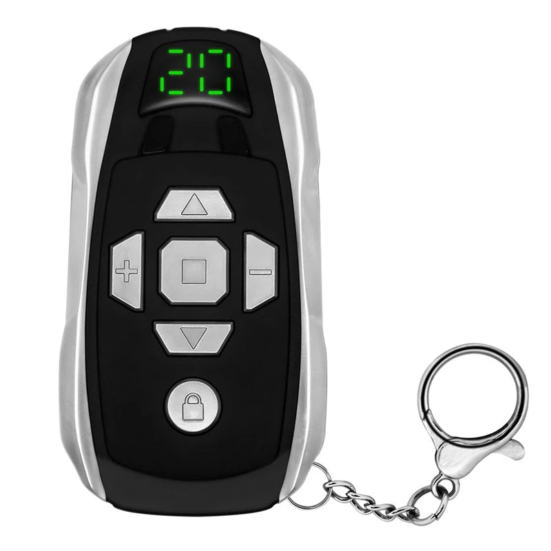1-20 Garage Door Remote Control Duplicator 300-980MHZ Multi-Frequency Code Grabber Clone Gate Key Fob Command Hand Transmitter Oasis Select Silver