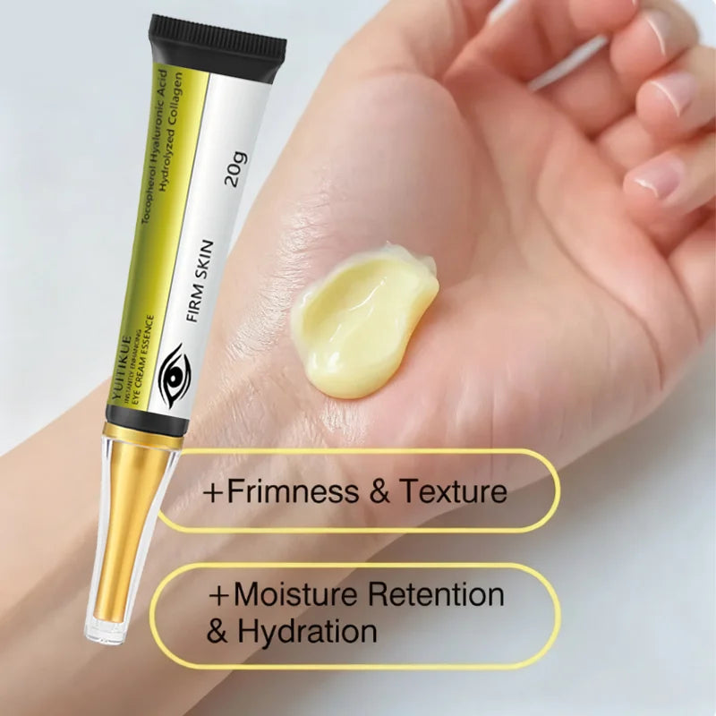 YUITIKUE Instant Firm Eye Cream – Hyaluronic Acid & Collagen