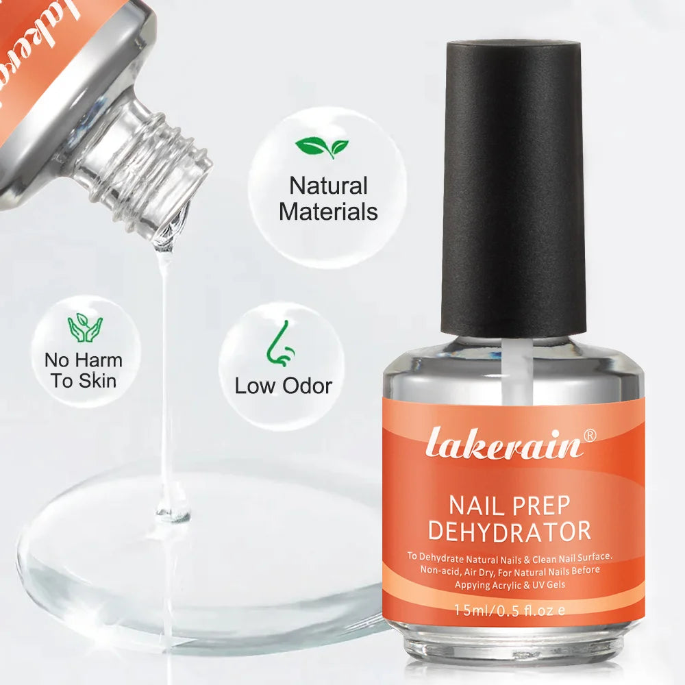 Nail Prep Dehydrator & Primer Set 2×7.5ml | Pro Manicure