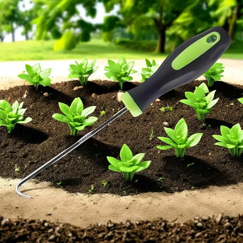 Heavy-Duty Weed Puller Tool - Ergonomic Root Remover for Lawn, Patio Gravel, Effortless Manual Weeding Tool with Non-Slip Grip Oasis Select