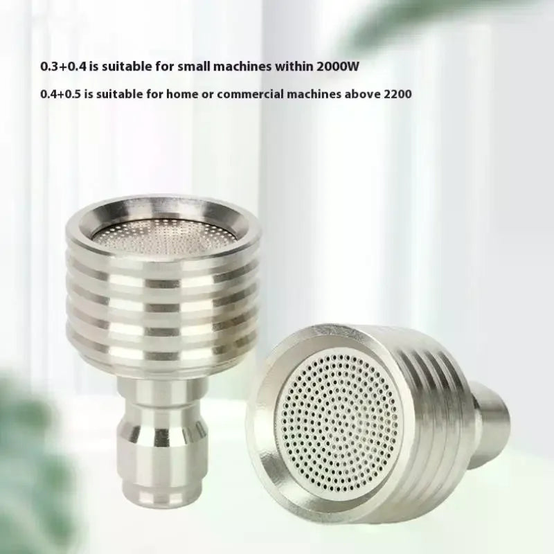 High Pressure 1/4 Interface Quick Connect Water Sprinkler Washing Nozzle Stainless Steel Shower Blades Wash Cars Irrigation Tool Oasis Select