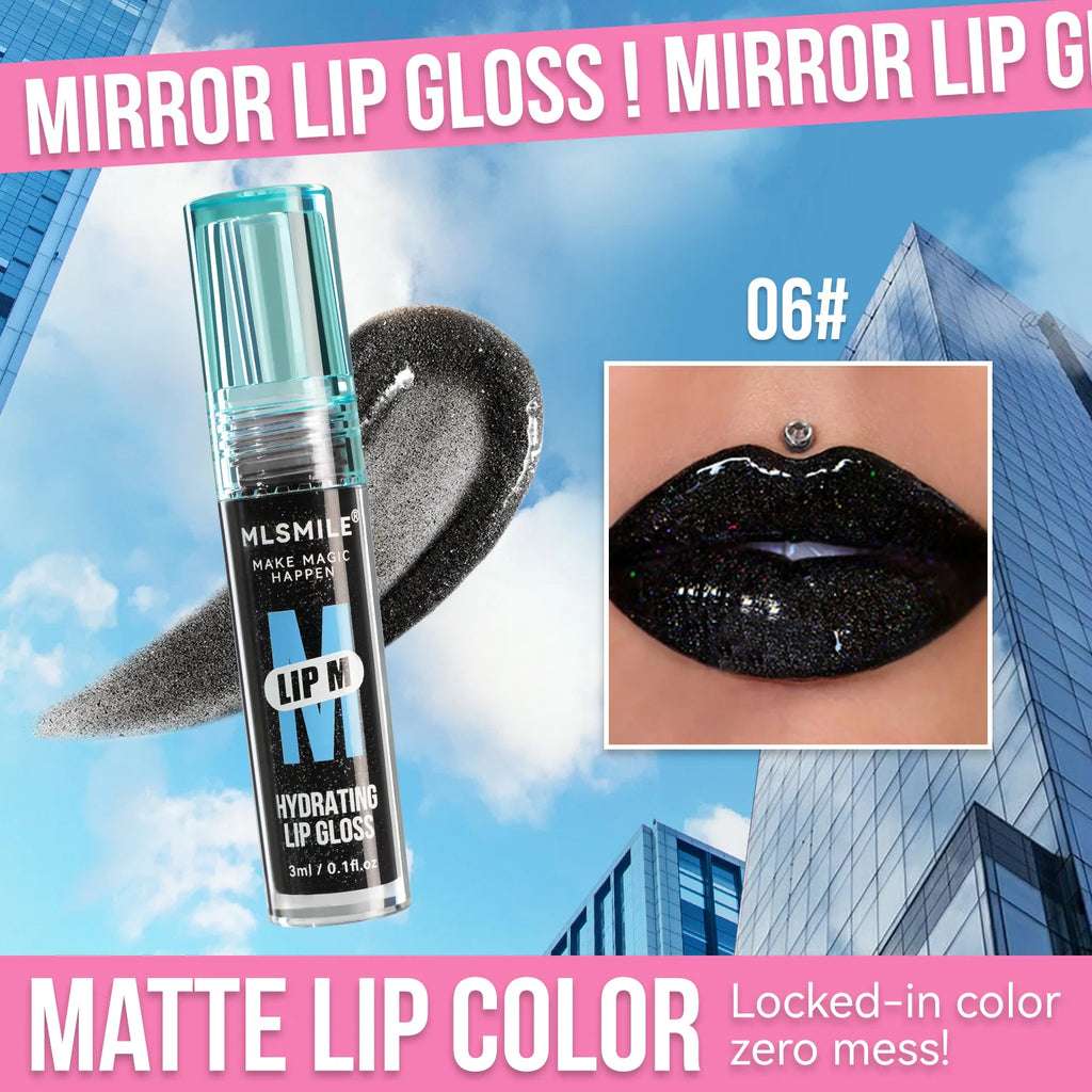 MLSMILE Pearl Nude Lip Gloss – Waterproof & Long-Lasting