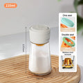 Glass Salt Dispenser | Measuring Shaker & Moisture-Proof Design