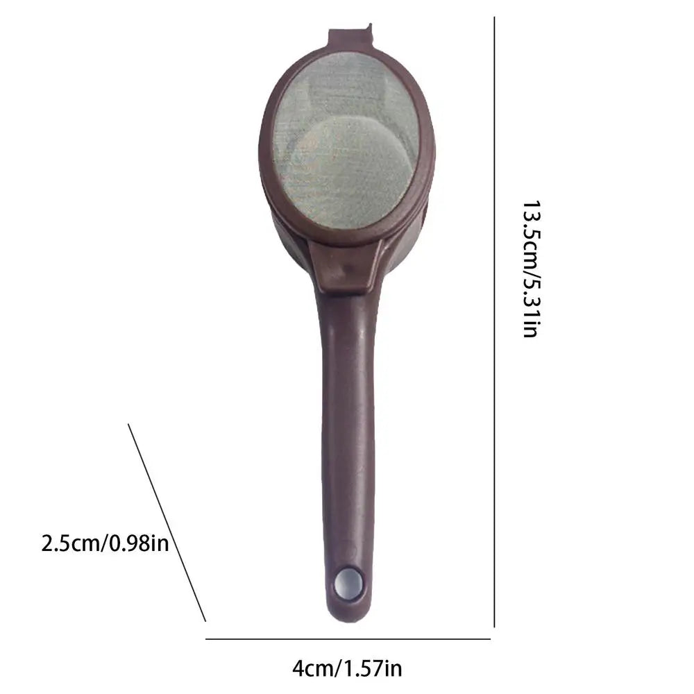 Coffee Capsule Powder Filter Spoon Tea Strainer Spoon Coffee Filter Spoon Portable Fine Mesh Filter with Handle for Coffee Tea Oasis Select Coffee Filter Spoon