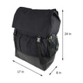 Car Spare Tire Storage Trash Bag Backpack Off Road Recovery Camping Gear SUV Trucks Campers Off-road Vehicles Trailers Tire Bag Oasis Select Black