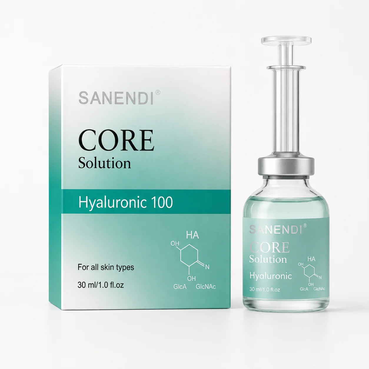 SANENDI Salmon DNA Serum – Hyaluronic Acid & Peptide Essence Face Serum Essence Oasis Select Hyaluronic