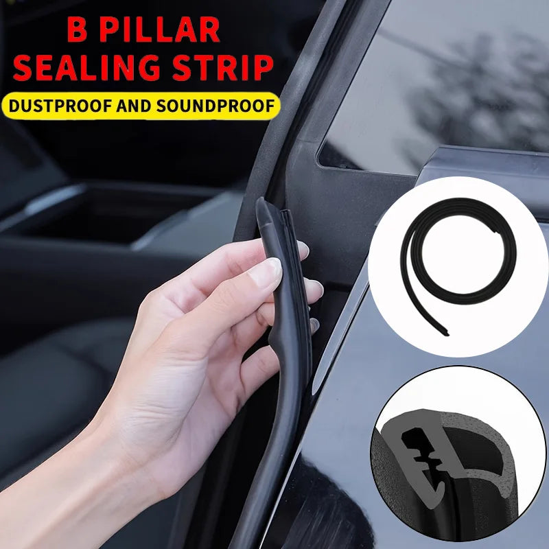 B Pillar EPDM Rubber Seal Strip | 2M Car Door Weatherstrip