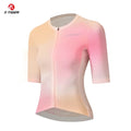 X-TIGER Cycling Jerseys Woman Outdoor Cycling Breathable Quick-drying Short Sleeve Pro High Elastic Fabric Bicycle Shirt Fashion Oasis Select XW-DY-41601 Asian-S
