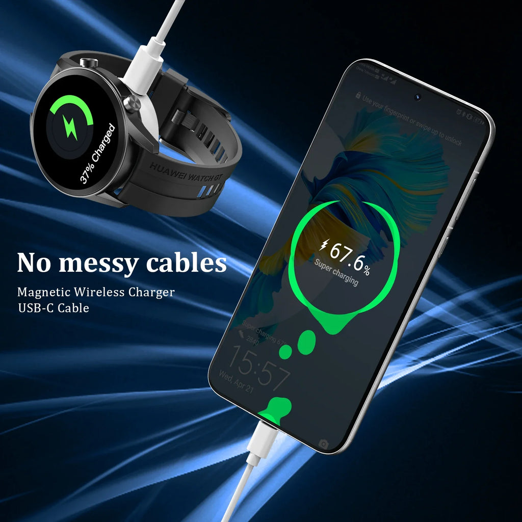Magnetic Charger Dock for Huawei Watch GT 4/3/2 Pro & Runner Smartwatch Charger Dock Oasis Select