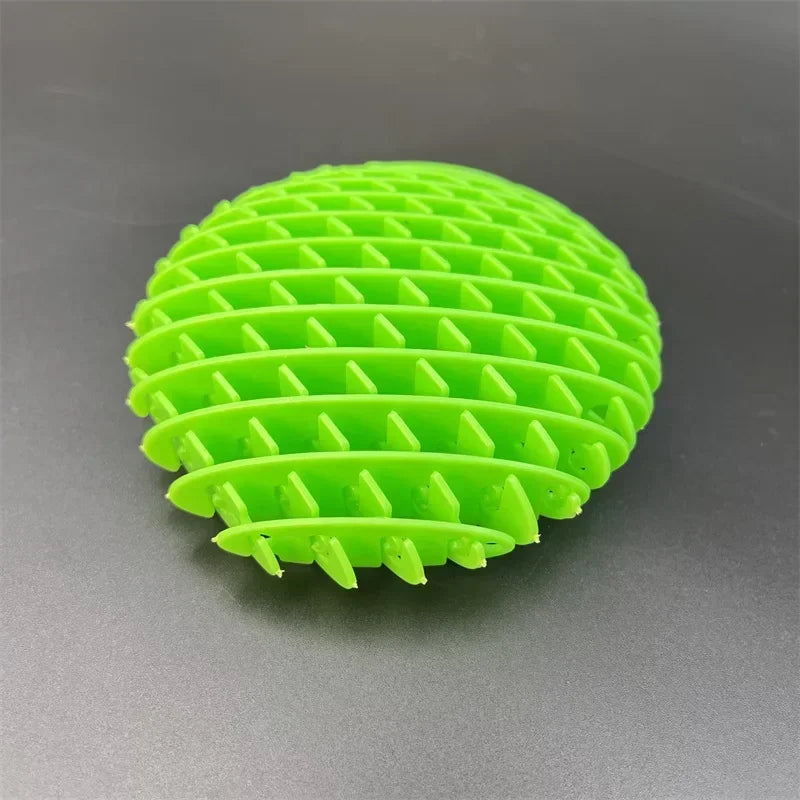 DIY Mesh Stretchable ElasticMesh Toy Unique Puzzle Release and Decompression Deformation Worm Popit, Elastic Mesh Toy Oasis Select 10cm green