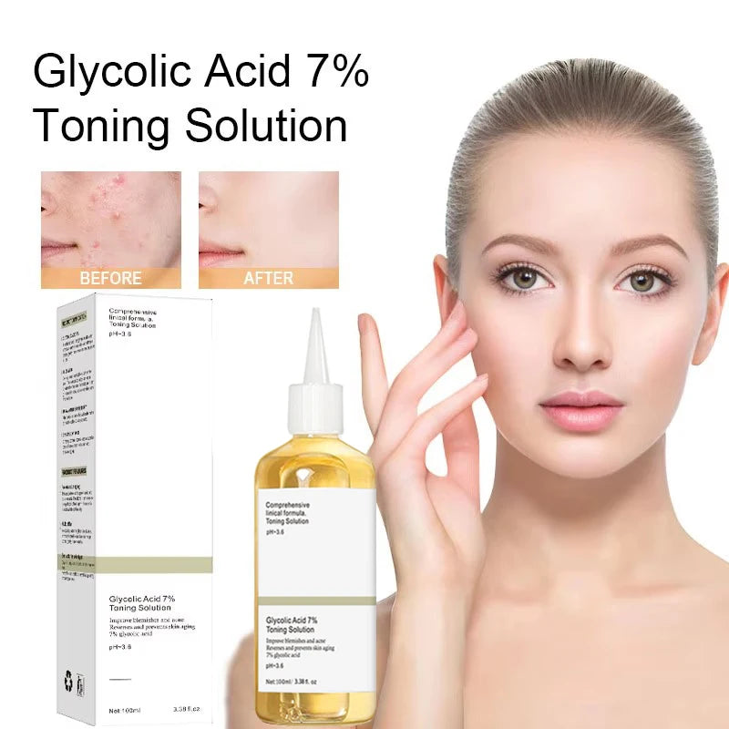 SADOER Glycolic Acid 7% Exfoliating Toner 100ml | AHA Toner