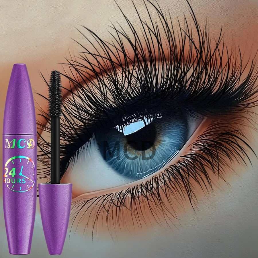 MCD 4D Effect Black Waterproof Mascara – Curl & Lengthen