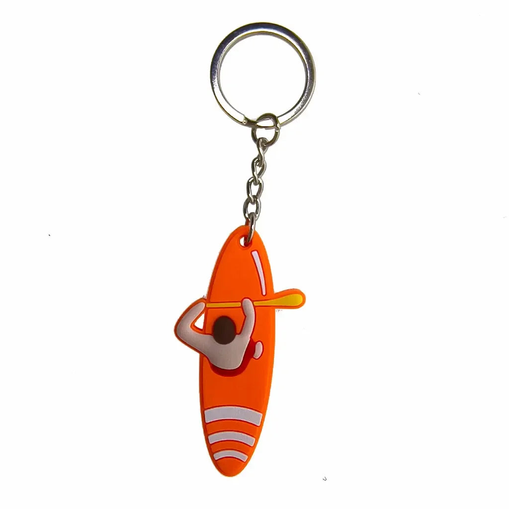 Surfboard Keychains PVC Backpack Keychain Purse Luggage Lover Keyring Birthday Gift Bag Innovative Party Favors Key Holder Oasis Select