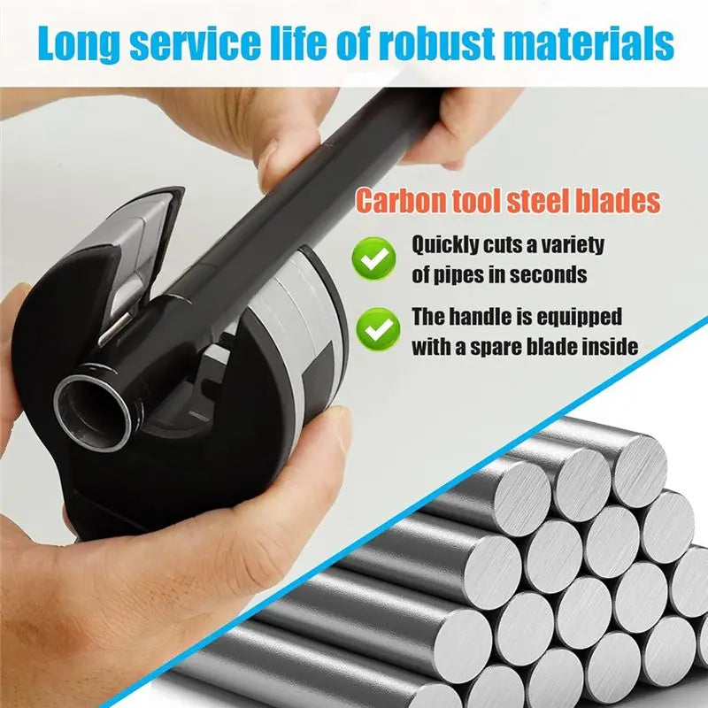 LIKE WISH Versatile Ratcheting Tubing Cutter: Easily Handles 1/4In To 7/8In Copper, PVC, And Metal Pipes Oasis Select
