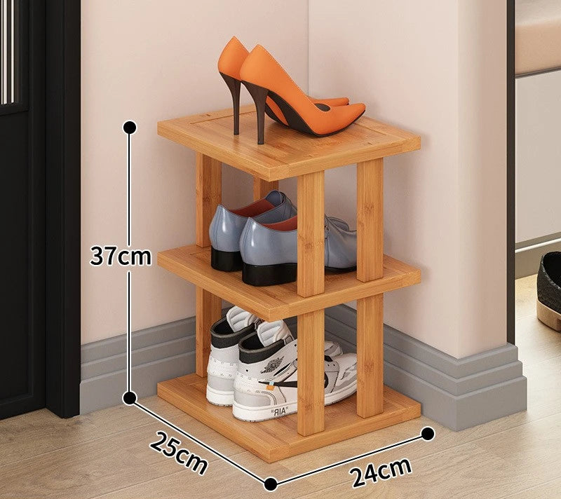 Home economy door multi-layer shoe storage artifact saves space, rental house shoe cabinet, shoe rack Oasis Select 3 layers 25
