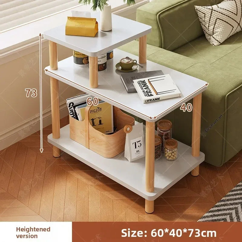 Multi-functional Coffee table, living room, sofa side, bedroom, bedside storage, locker, small apartment, small table Oasis Select ZG-BAI-60x40