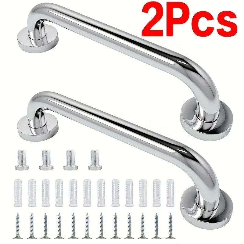 304 Stainless Steel Handrails, Accessible Bathroom, Bathroom, Safety Bathroom Handrails, Disabled Elderly Bathroom Handrails Oasis Select