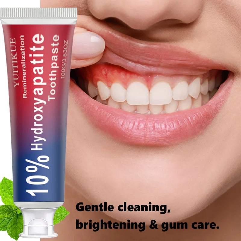 10% Hydroxyapatite Toothpaste – Enamel Repair & Whitening 100g