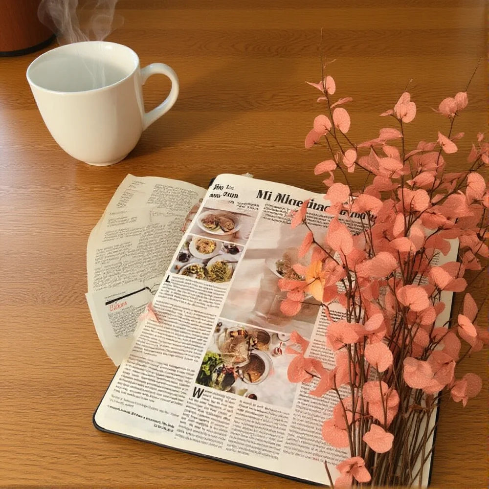Artificial Plant Autumn Color Eucalyptus Long Branch Home Garden Decor Fake Leaves Wedding Party Decoration Ornaments Oasis Select