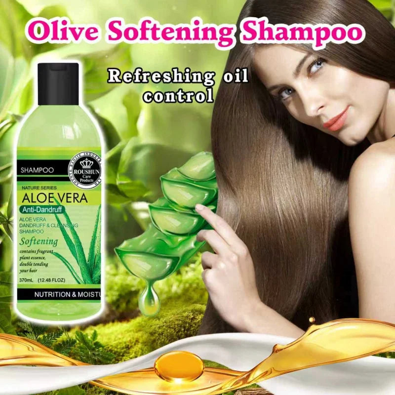 ROUSHUN Aloe Vera Shampoo & Conditioner Set – All Hair Types