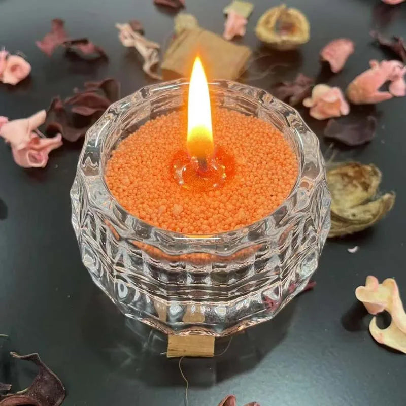 50g Pearl Candle Wax Set & 5 Wicks – DIY Candle Making Kit