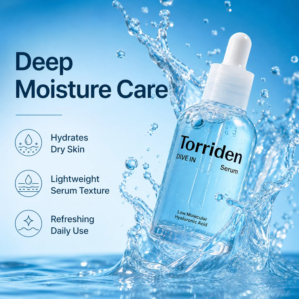 Torriden DIVE-IN Hyaluronic Acid Serum 50ml | Korean Skincare