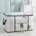 Large Transparent Storage Bag with Zipper &Handle,Heavy-Duty Plastic Suitcase for Clothes,Bedding,Travel,Moving,Seasonal Storage Oasis Select 1PC