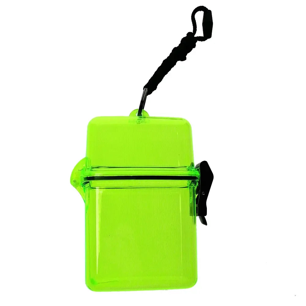 Plastic Dry Box Case Buoy Container for Scuba Diving Kayaking Inflatable Boat Swimming Surfing Bech Oasis Select Green