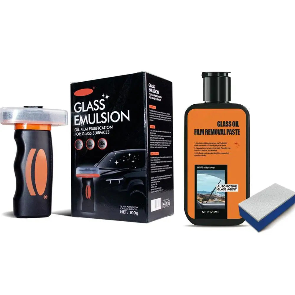 Car Glass Oil Film Remover & Windshield Cleaning Brush Glass Cleaning Brush Oasis Select B