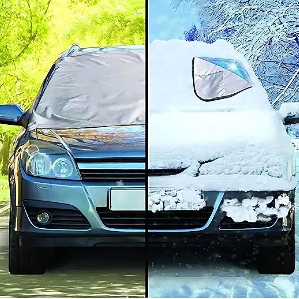Car Windshield Cover – Windproof All-Weather Protector Against Frost, Rain & UV, Fits Most Cars & SUVs Oasis Select