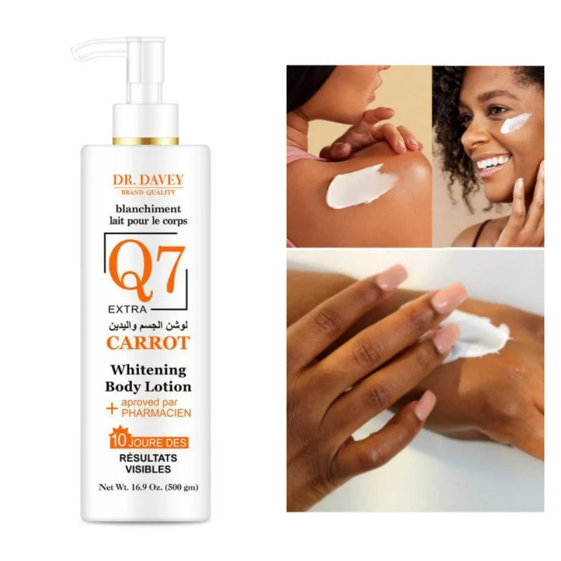 DR.DAVEY Carrot Body Lotion 500ml – Deep Moisture Unisex