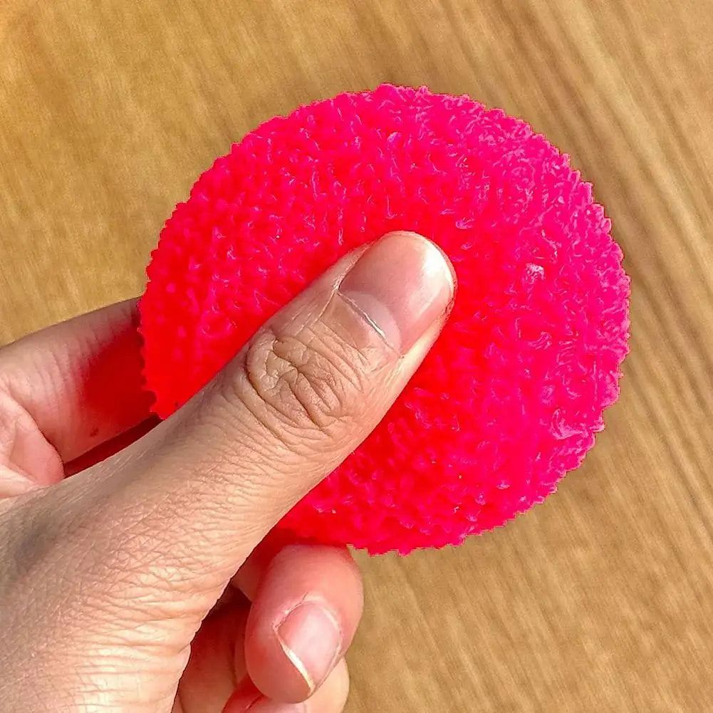 Squishy Ice Ball Fidget Toy – Soft Stress Relief Sensory Squeeze