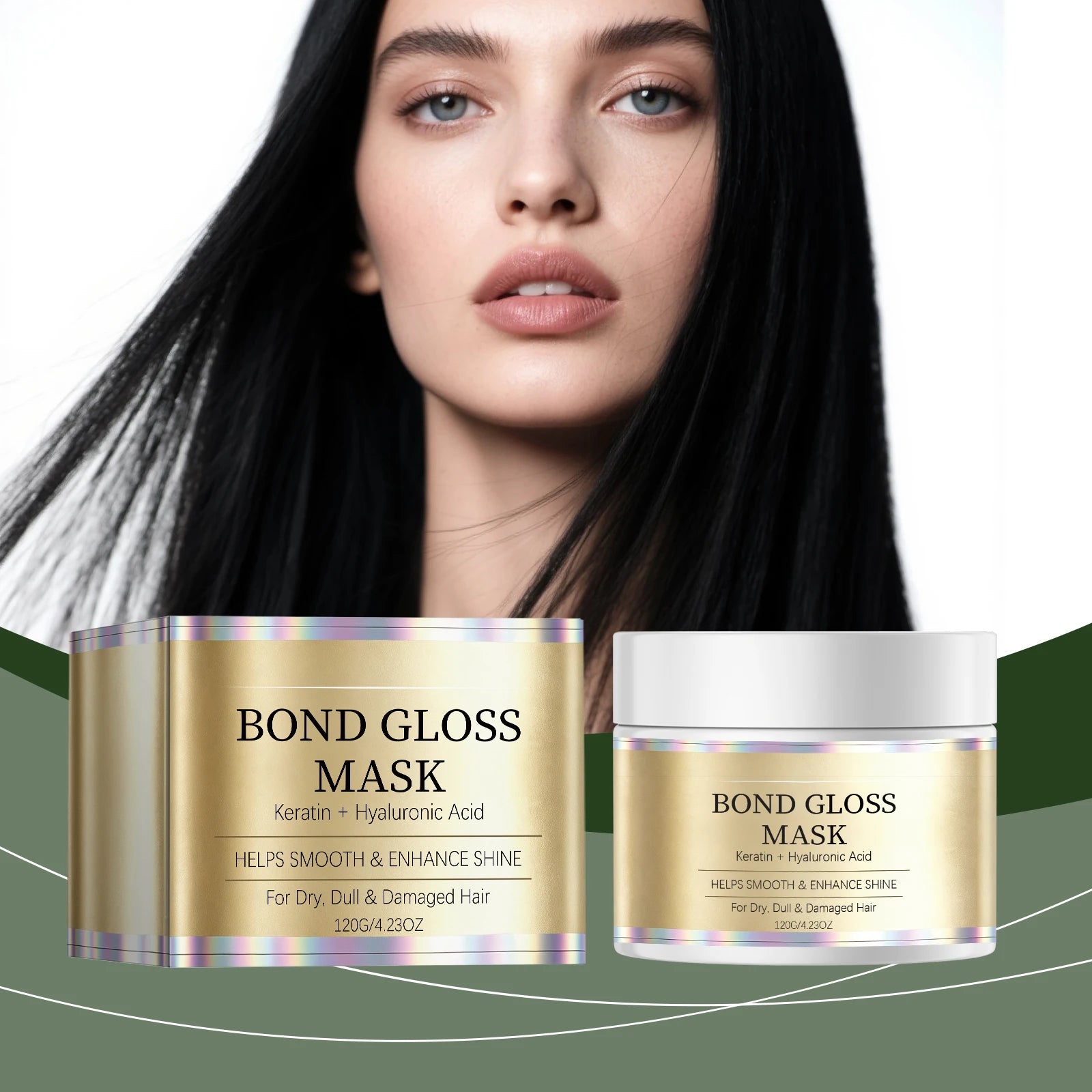 Keratin Gloss Hair Mask – Repair, Smooth & Deep Moisture Keratin Hair Mask Oasis Select