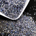 20g Glass Crushed Stone Irregularity Crystal Gravel Filling For DIY Epoxy Resin Mold Filler Crafts Decorative Nail Art Filler Oasis Select Gray 20g