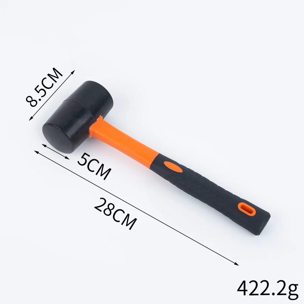 JUSTINLAU Wooden Floor Installation Tools Rubber Hammers Ceramic Tile Joint Special Tools Floor Installation Tools hand tool Oasis Select hammer