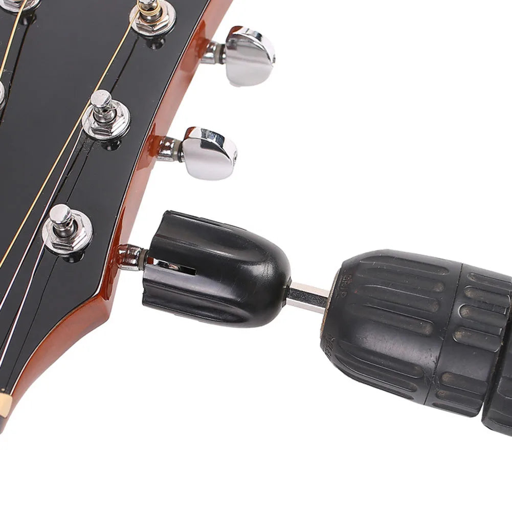Guitar String Winder Head Tools For Electric Acoustic Guitar Bass String Hexagonal Diameter 6mm Stringed Guitar Parts Oasis Select