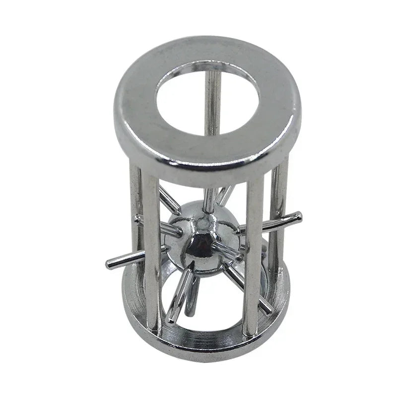 Lock Unlock Cage Star Metal Brain Teasers Kids Adults IQ Challenge Games To Test Your Patience Toys Hobbies Rompecabezas Oasis Select