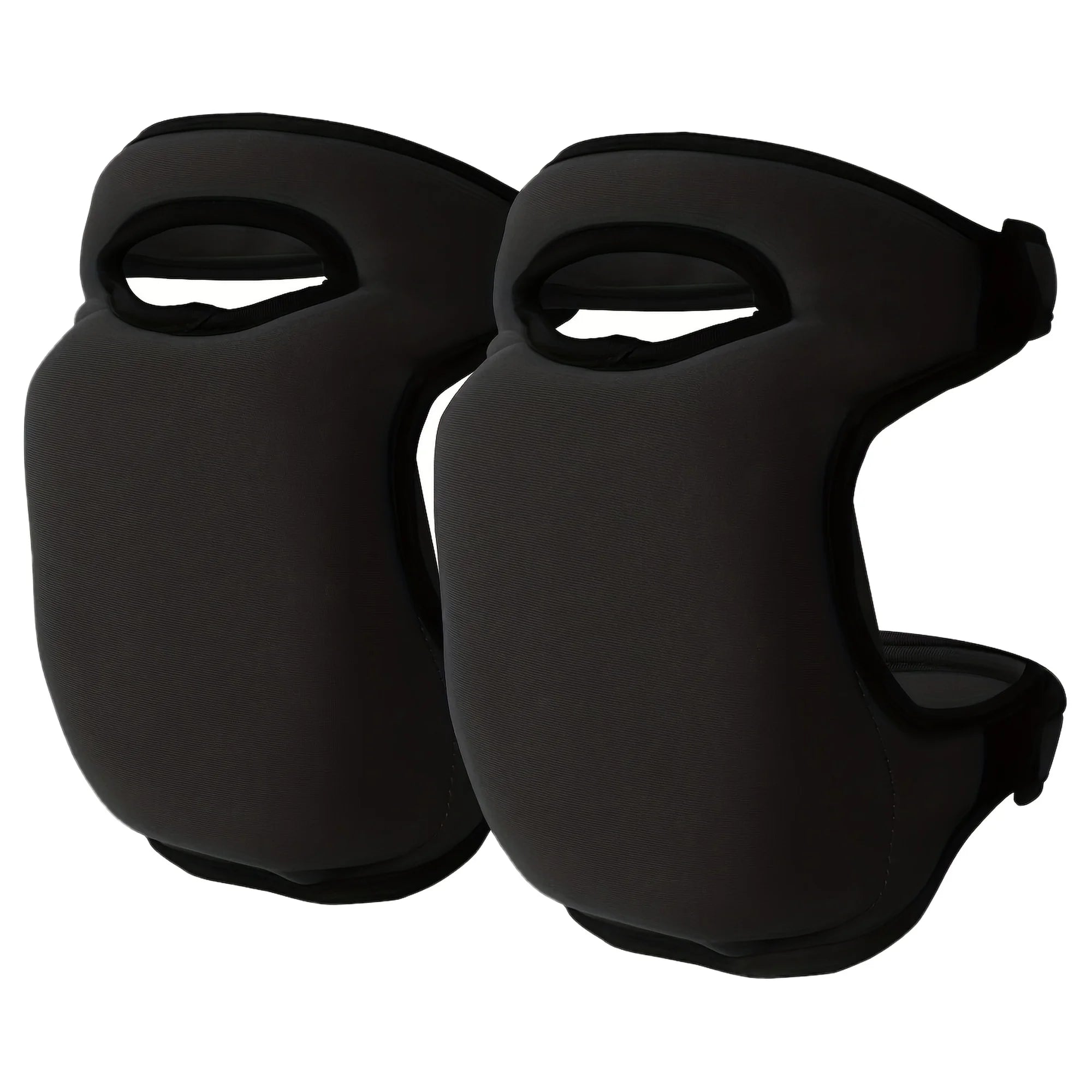 2pcs Extra Thick Memory Foam Gardening Knee Pads - Adjustable Strap, Non-Slip Soft Comfort Protection for Weeding,Floor Cleaning Oasis Select 2pcs black