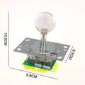 Hot Sale 12V LED Arcade Joystick Colorful Glow Joystick For The Claw Crane Machine Arcade Game Fishing Machine Vending Machine Oasis Select one size